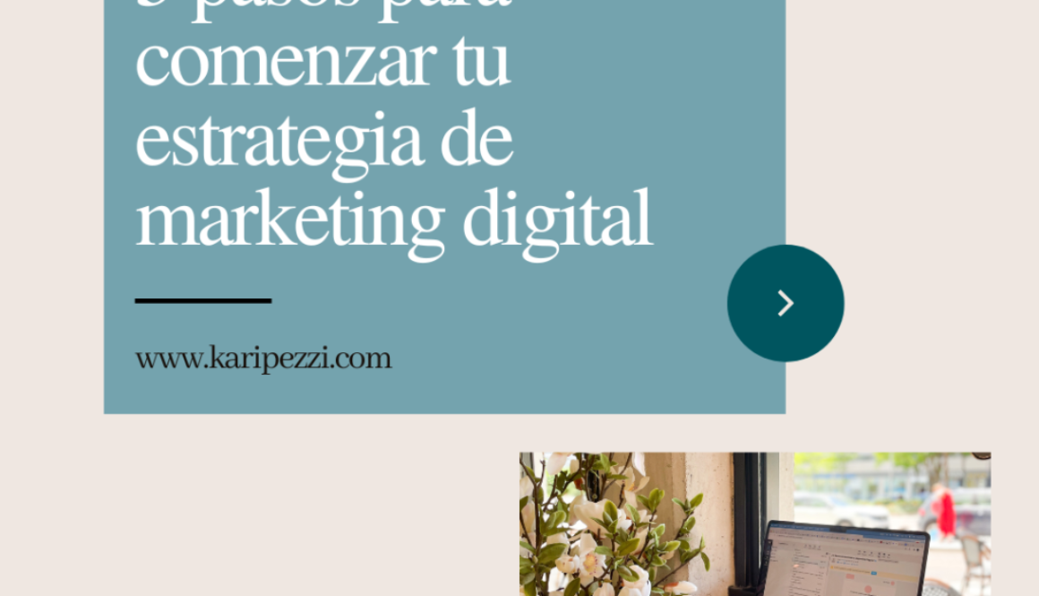 5 pasos para comenzar tu estrategia de marketing digital