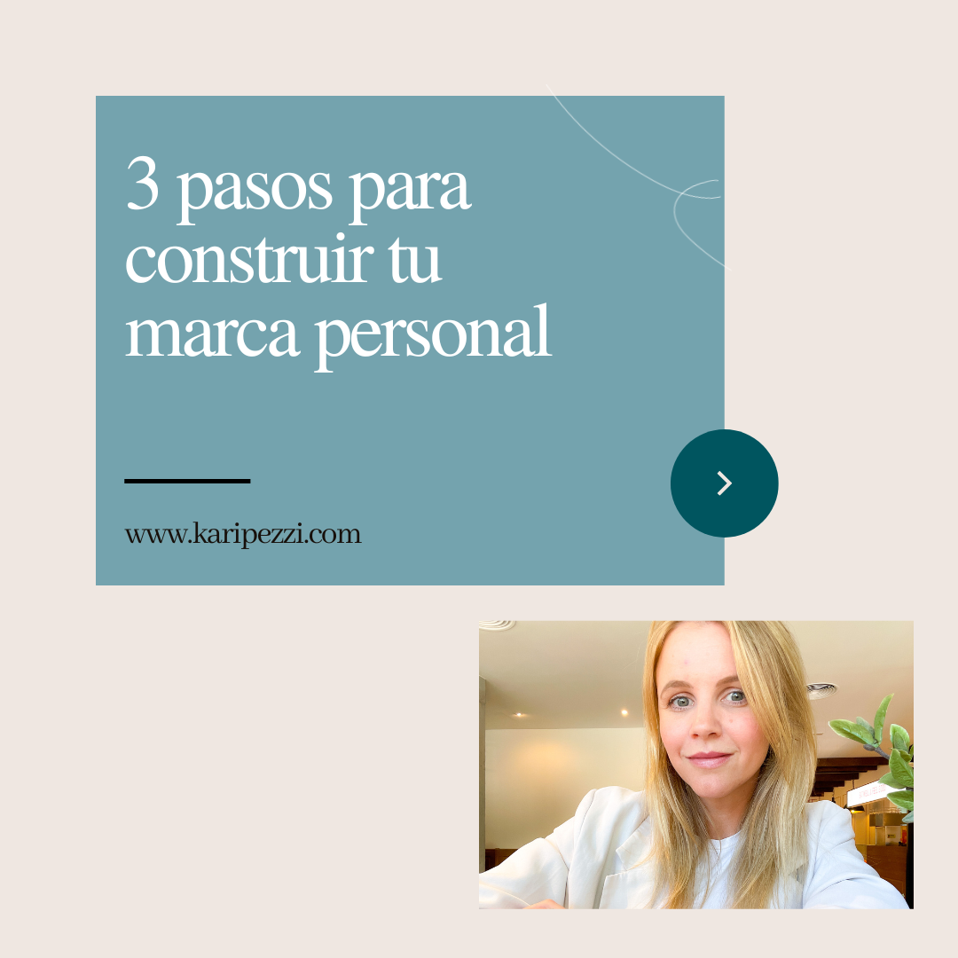 titulo blog marca personal. 3 pasos para construir tu marca personal